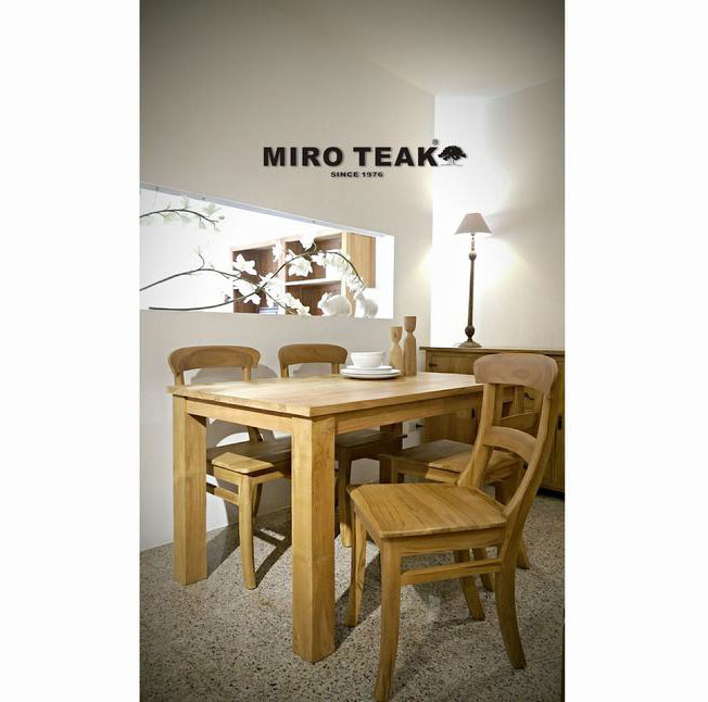 MIRO TEAK SEKAR DINING TABLE SEKAR餐桌