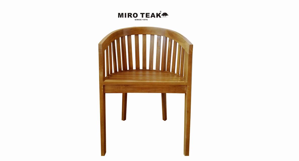 MIRO TEAK ARCH LOUNGE CHAIR 弧型休閒椅 - 2