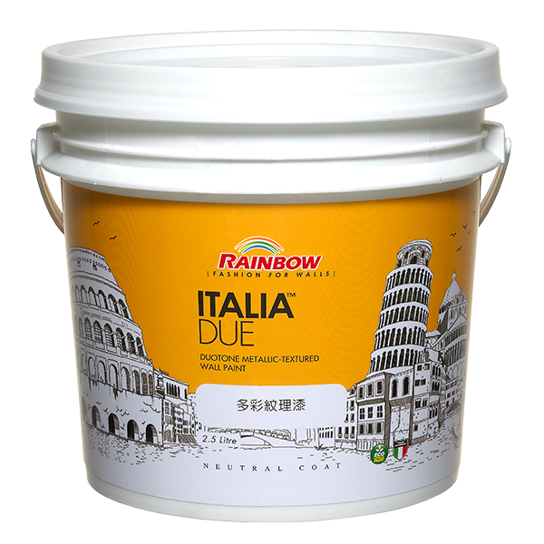 室內漆-ITALIA 多彩紋理漆 DUE