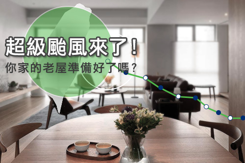 超級颱風來了!你家的老屋準備好了嗎?!