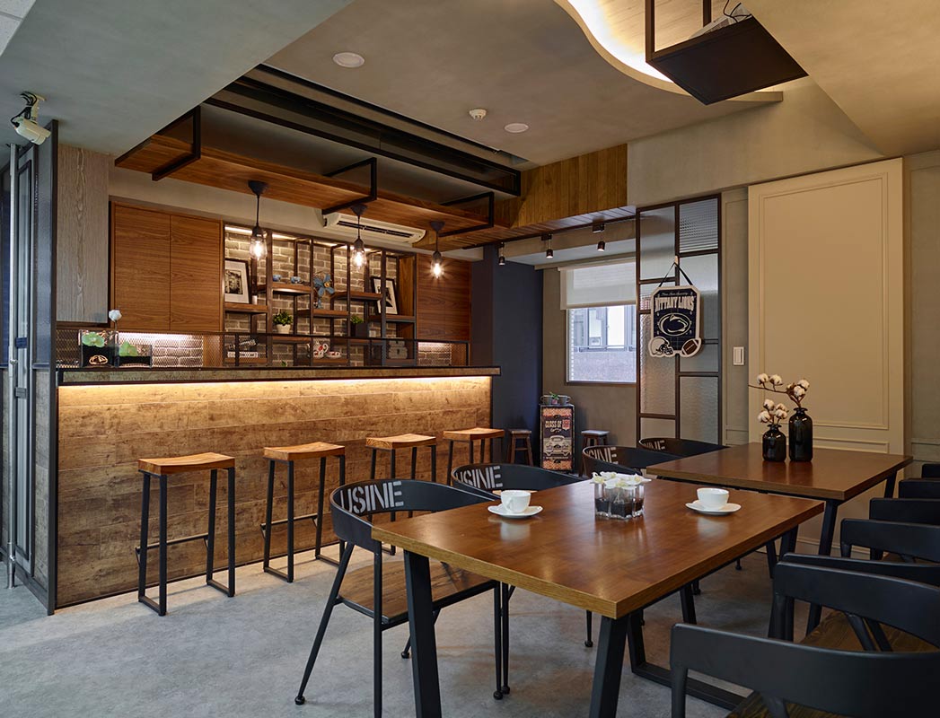 時尚Loft風 有咖啡香的辦公室