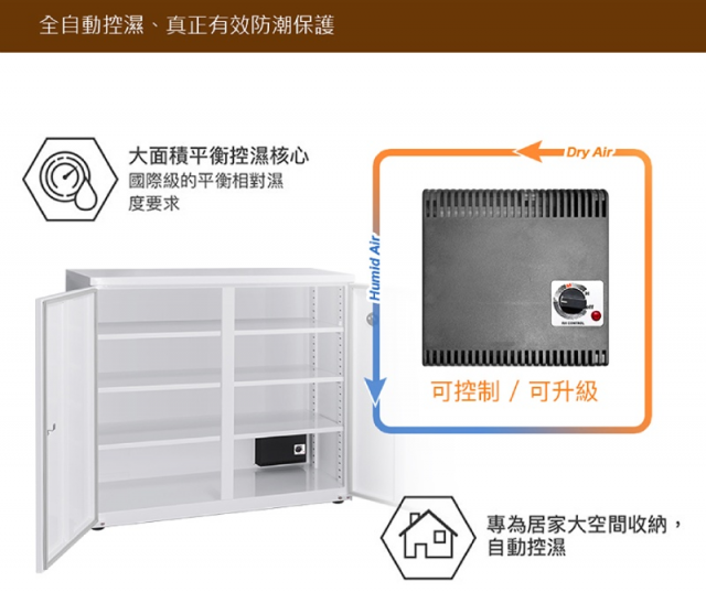 收藏家 AHD-500MW 電子防潮鞋櫃|收納櫃 - 7